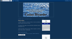 Desktop Screenshot of cadanricardo.blogspot.com