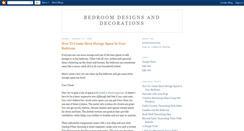 Desktop Screenshot of bedroom-designs-and-decorations.blogspot.com