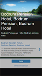 Mobile Screenshot of bodrumpensionhotel.blogspot.com