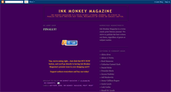 Desktop Screenshot of inkmonkeymag.blogspot.com