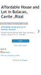 Mobile Screenshot of houseandlot-bulacan-cavite-rizal.blogspot.com
