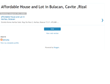 Tablet Screenshot of houseandlot-bulacan-cavite-rizal.blogspot.com