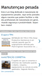Mobile Screenshot of manutencaopesada.blogspot.com