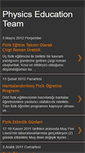 Mobile Screenshot of physicseducationteam.blogspot.com
