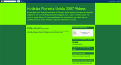 Desktop Screenshot of florestaunidavideos2007.blogspot.com