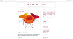 Desktop Screenshot of chairs-catalogue.blogspot.com