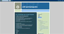 Desktop Screenshot of edripermanaputra.blogspot.com