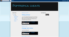 Desktop Screenshot of popcheat.blogspot.com