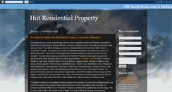 Desktop Screenshot of hot-residential-property.blogspot.com