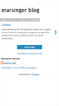Mobile Screenshot of marsinger.blogspot.com