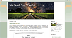 Desktop Screenshot of hope-theroadlesstraveled.blogspot.com