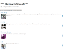Tablet Screenshot of clarissaevida.blogspot.com