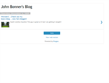 Tablet Screenshot of john-bonner-s-blog.blogspot.com