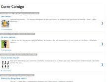Tablet Screenshot of correcomigo.blogspot.com