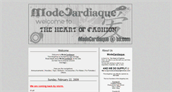 Desktop Screenshot of modecardiaque.blogspot.com