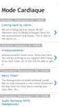 Mobile Screenshot of modecardiaque.blogspot.com