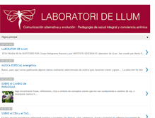 Tablet Screenshot of laboratoridellum.blogspot.com