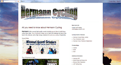 Desktop Screenshot of hermanncycling.blogspot.com