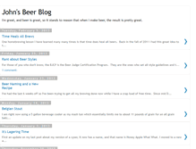 Tablet Screenshot of johnbeerblog.blogspot.com