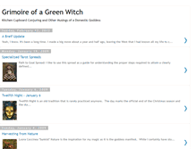 Tablet Screenshot of greenbookofshadows.blogspot.com