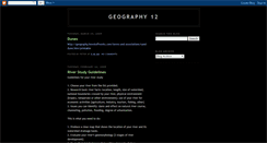 Desktop Screenshot of geography12tech.blogspot.com