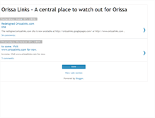 Tablet Screenshot of orissalinks.blogspot.com