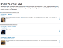Tablet Screenshot of bridgevbc.blogspot.com