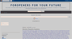Desktop Screenshot of foropeners.blogspot.com