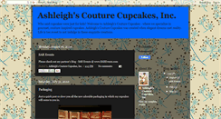 Desktop Screenshot of couturecupcakesbyash.blogspot.com