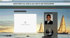 Desktop Screenshot of ministeriodeparnamirim.blogspot.com