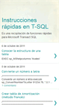 Mobile Screenshot of instruccionsql.blogspot.com