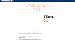 Desktop Screenshot of classiccollectiblevintageantique.blogspot.com
