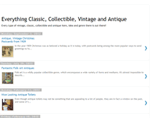 Tablet Screenshot of classiccollectiblevintageantique.blogspot.com