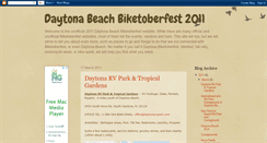 Desktop Screenshot of biketoberfestdaytonabeach2011.blogspot.com