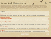 Tablet Screenshot of biketoberfestdaytonabeach2011.blogspot.com