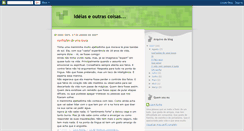 Desktop Screenshot of ideiaseoutrascoisas.blogspot.com