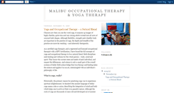 Desktop Screenshot of malibu-occupational-therapy.blogspot.com