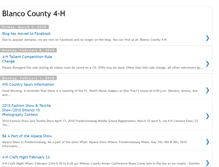 Tablet Screenshot of blancocounty4h.blogspot.com