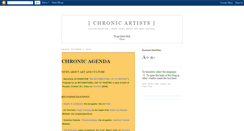 Desktop Screenshot of chronic-artists-b.blogspot.com