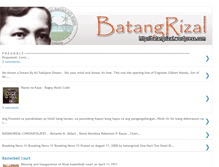 Tablet Screenshot of batangrizal.blogspot.com