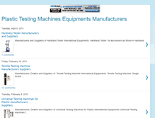 Tablet Screenshot of plastictestingmachinesequipments.blogspot.com