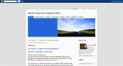 Desktop Screenshot of newera-biz.blogspot.com