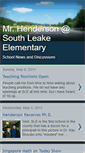 Mobile Screenshot of jhenderson-southleakeelementary.blogspot.com