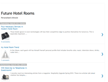 Tablet Screenshot of futurehotelrooms.blogspot.com