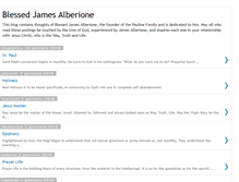 Tablet Screenshot of giacomoalberione.blogspot.com