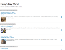 Tablet Screenshot of harrysgayworld.blogspot.com