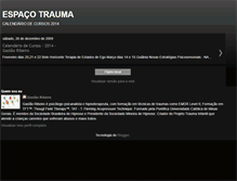 Tablet Screenshot of espacotrauma.blogspot.com
