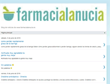 Tablet Screenshot of farmacialanucia.blogspot.com