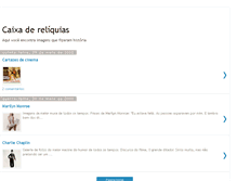 Tablet Screenshot of caixadereliquias.blogspot.com