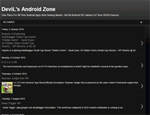 Tablet Screenshot of devilsandroidzone.blogspot.com